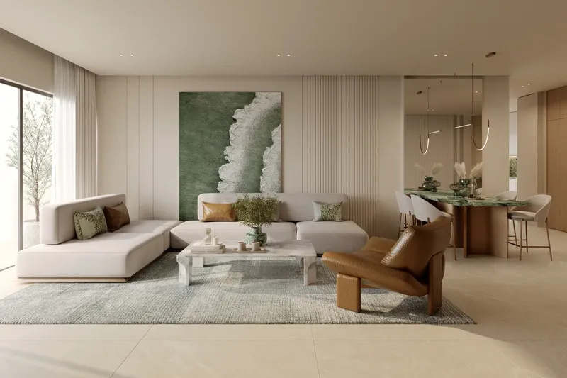 Interior at Binghatti HillCrest in Arjan Dubai