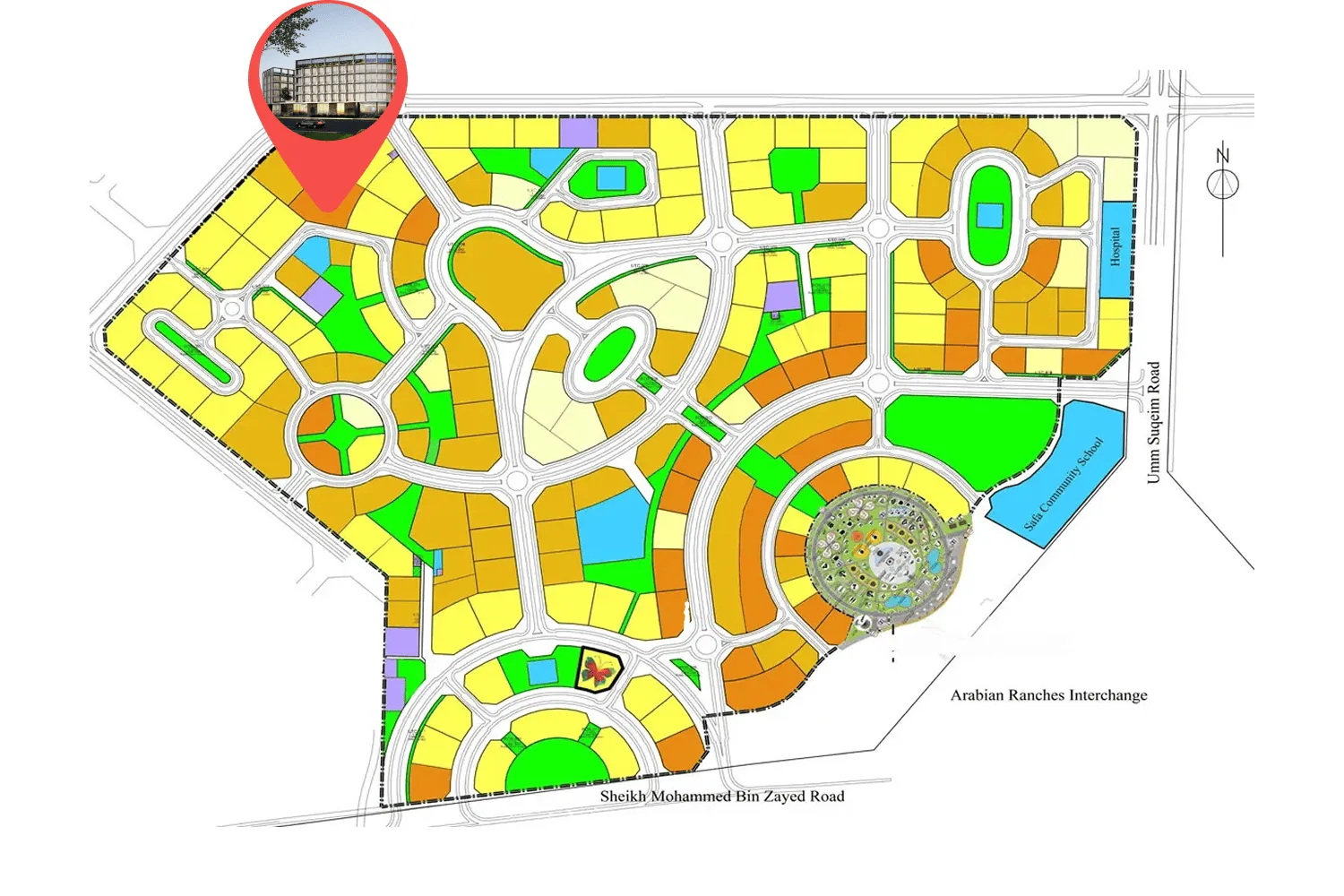 Binghatti Binghatti HillCrest master plan