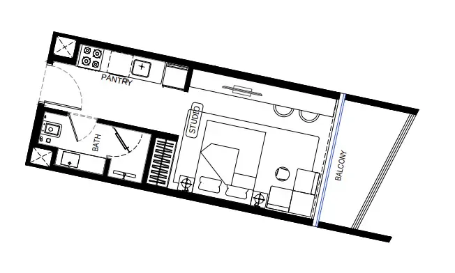 Binghatti Binghatti HillCrest floor plan