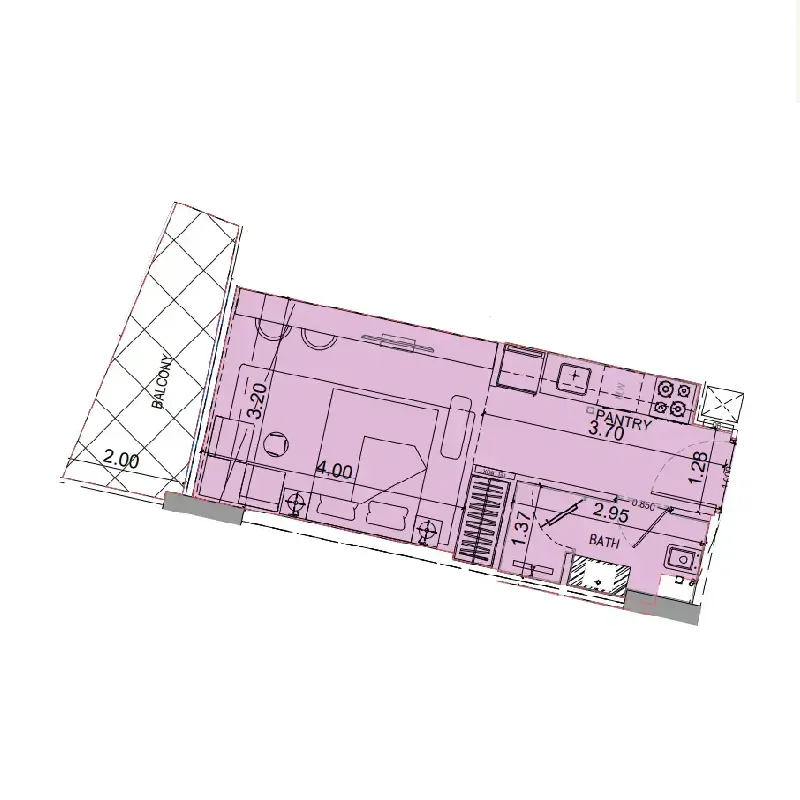 Binghatti Binghatti HillCrest floor plan