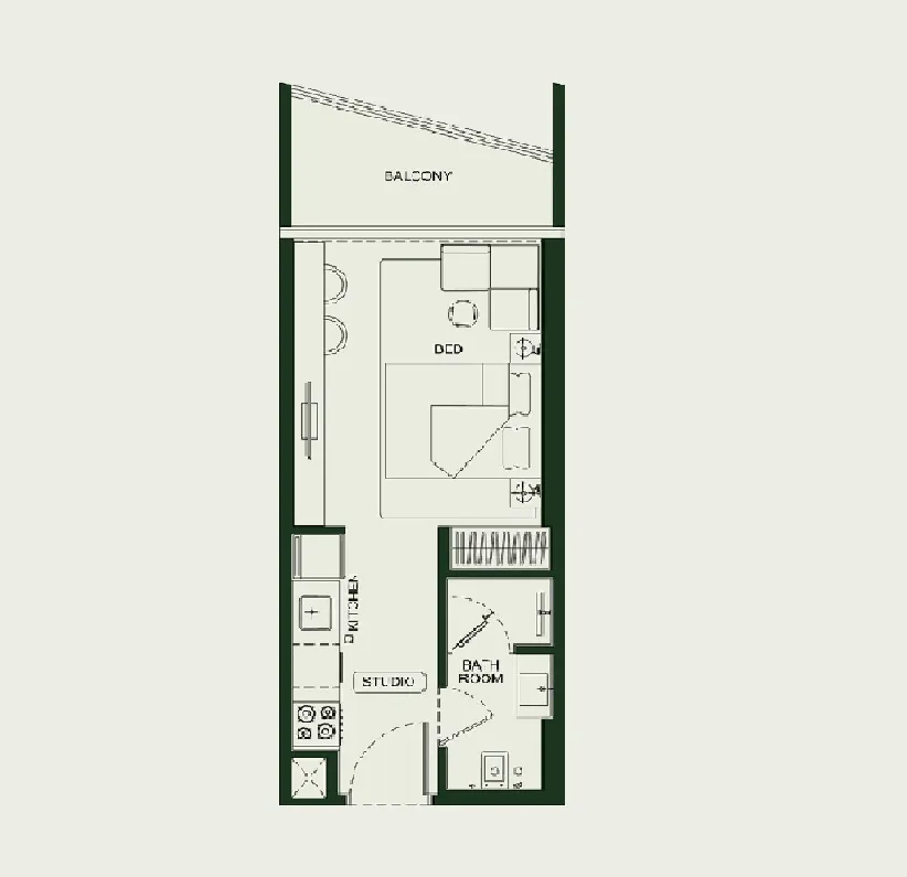 Binghatti Binghatti HillCrest floor plan