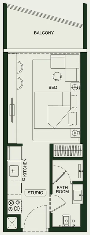 Binghatti Binghatti HillCrest floor plan
