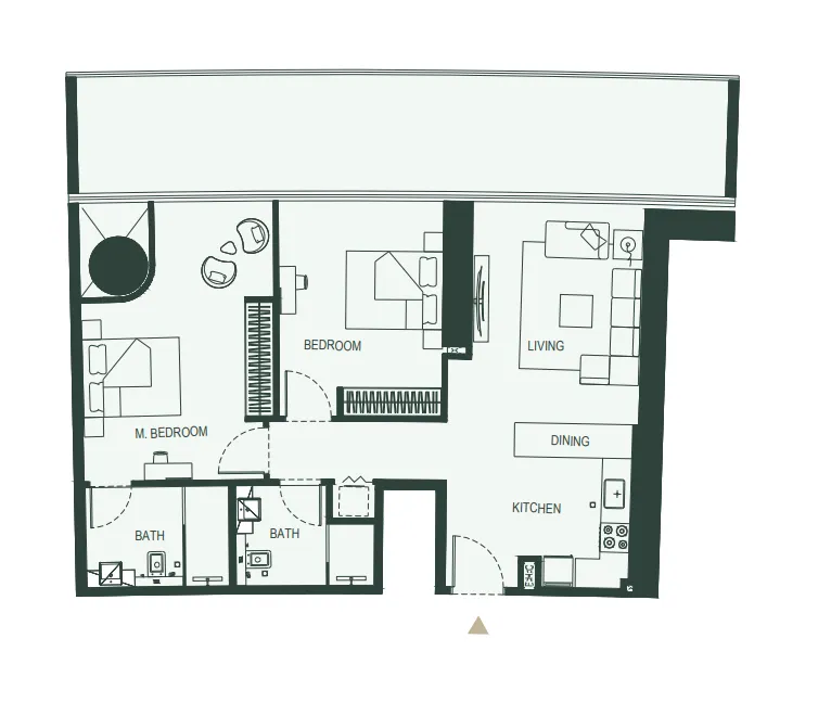 Binghatti Binghatti Hills floor plan