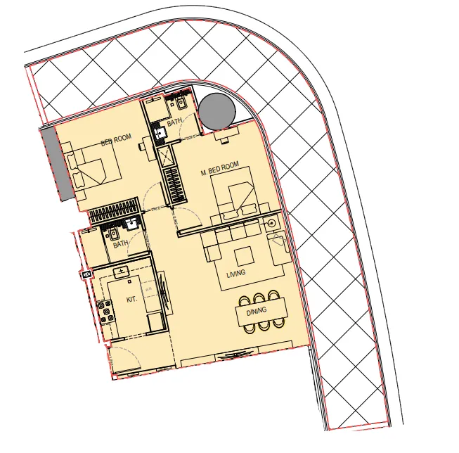 Binghatti Binghatti Hills floor plan