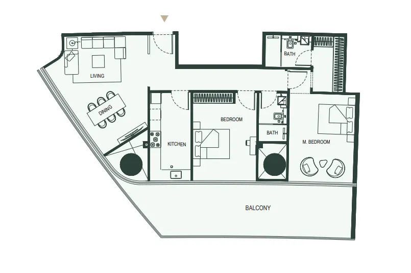 Binghatti Binghatti Hills floor plan