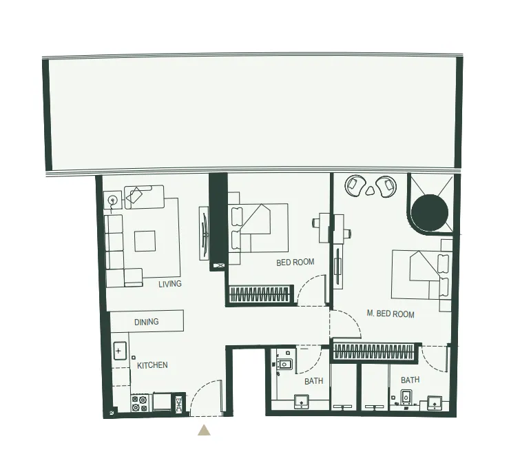 Binghatti Binghatti Hills floor plan