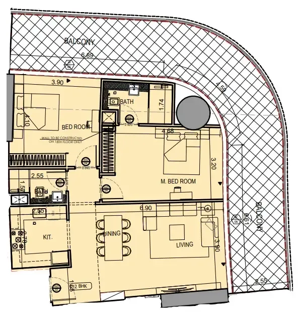 Binghatti Binghatti Hills floor plan