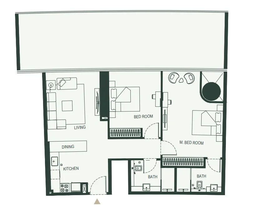 Binghatti Binghatti Hills floor plan