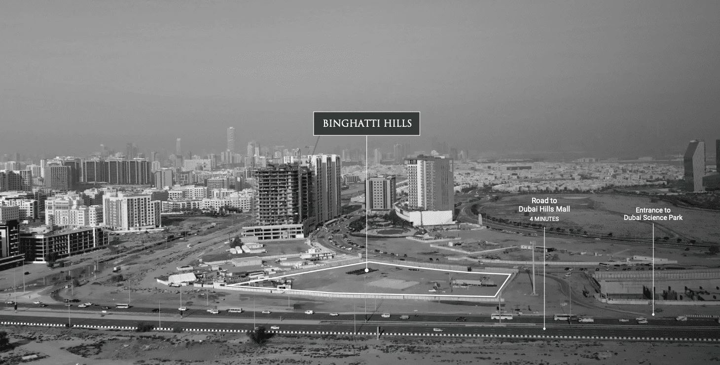 Binghatti Binghatti Hills master plan