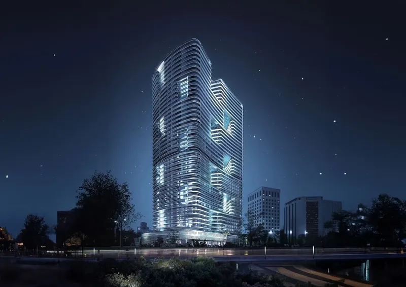 Exterior at Binghatti Hills in Dubai Science Park Dubai