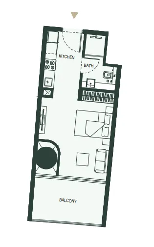 Binghatti Binghatti Hills floor plan