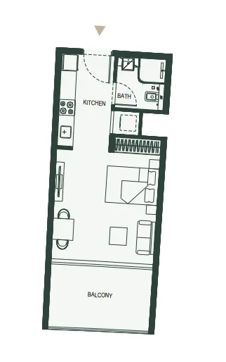 Binghatti Binghatti Hills floor plan