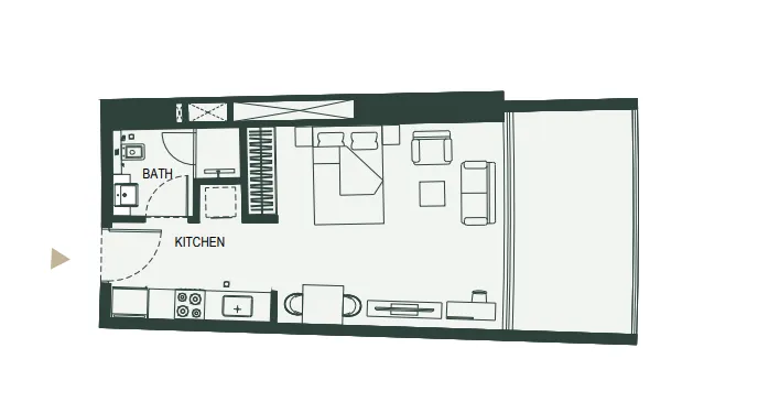 Binghatti Binghatti Hills floor plan