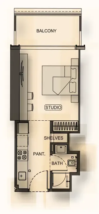 Binghatti Binghatti Hillside floor plan