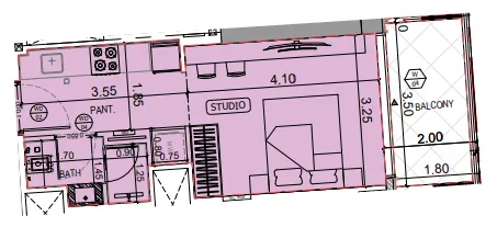 Binghatti Binghatti Hillside floor plan