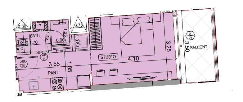Binghatti Binghatti Hillside floor plan