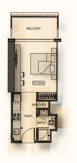 Binghatti Binghatti Hillside floor plan