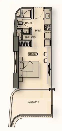 Binghatti Binghatti Hillside floor plan