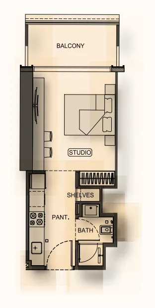 Binghatti Binghatti Hillside floor plan