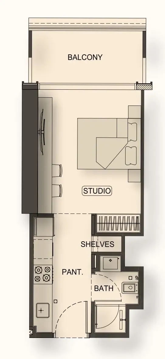Binghatti Binghatti Hillside floor plan