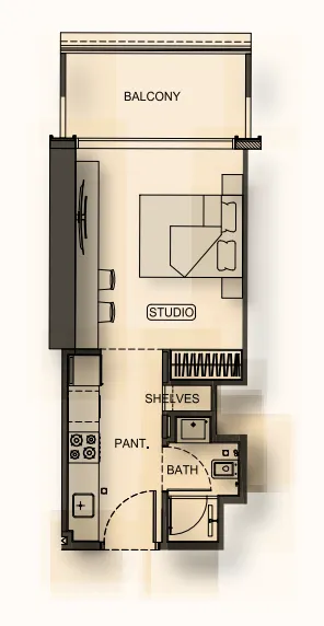 Binghatti Binghatti Hillside floor plan