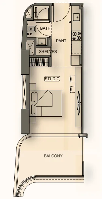 Binghatti Binghatti Hillside floor plan