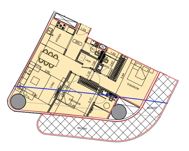 Binghatti Binghatti Hillviews floor plan