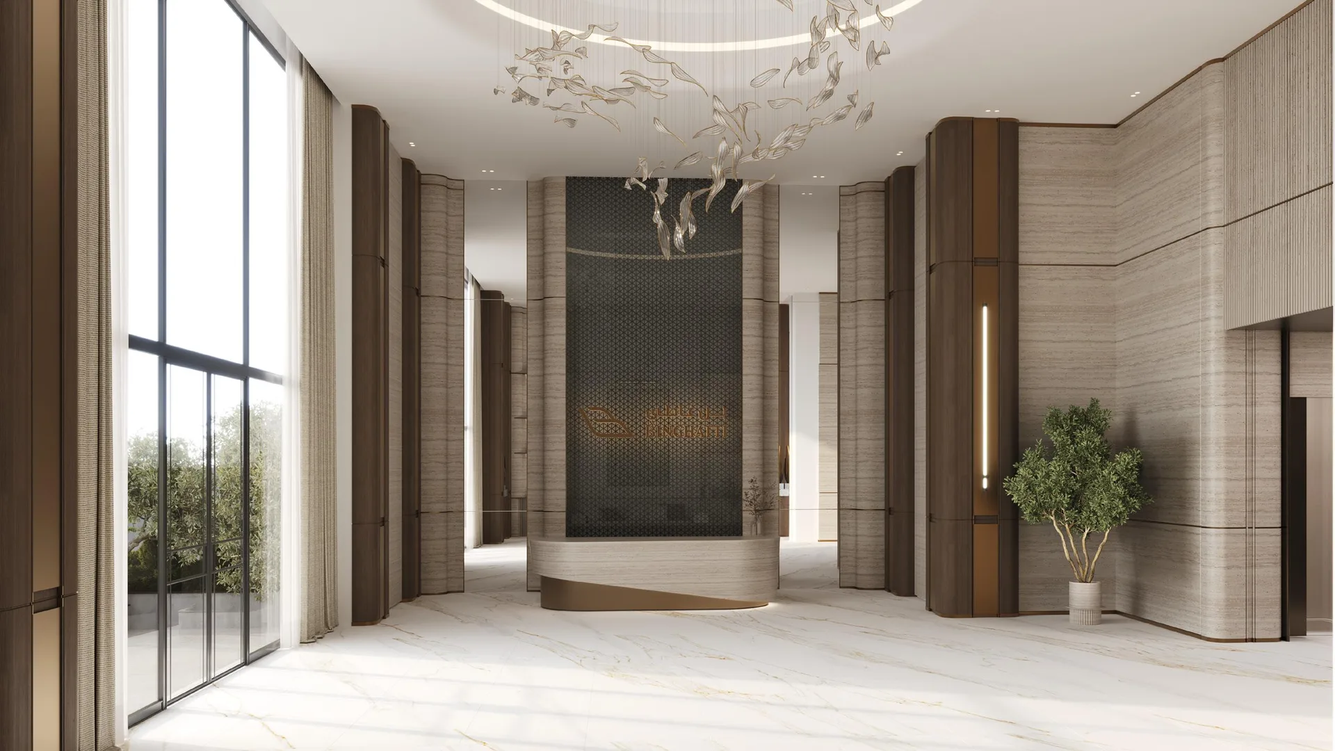 Binghatti Binghatti Hillviews Lobby