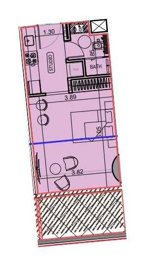 Binghatti Binghatti Hillviews floor plan