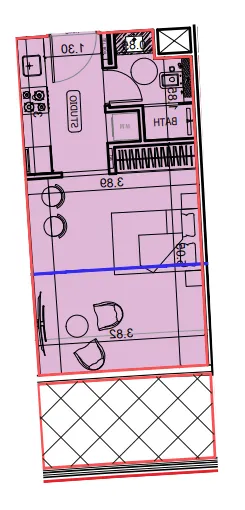 Binghatti Binghatti Hillviews floor plan