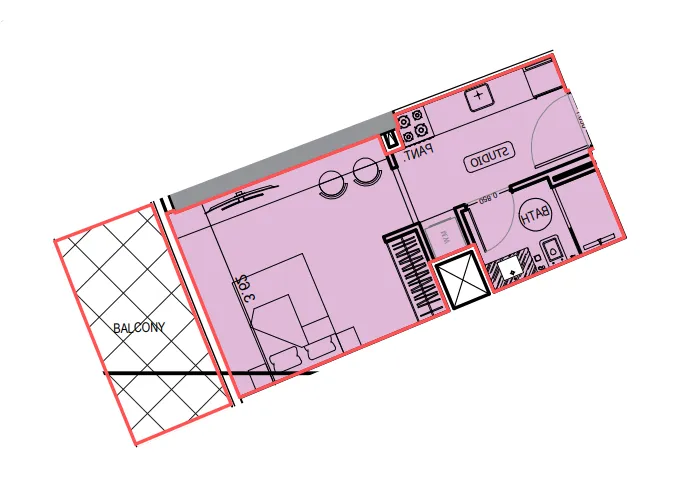 Binghatti Binghatti Hillviews floor plan