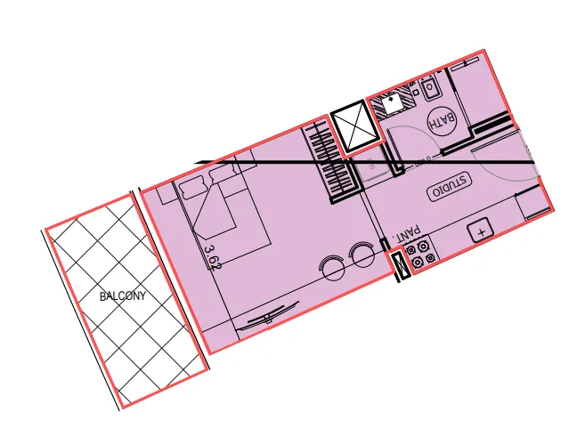 Binghatti Binghatti Hillviews floor plan