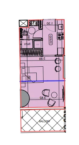 Binghatti Binghatti Hillviews floor plan