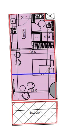 Binghatti Binghatti Hillviews floor plan