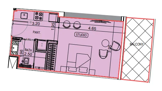 Binghatti Binghatti Hillviews floor plan