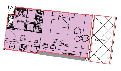 Binghatti Binghatti Hillviews floor plan
