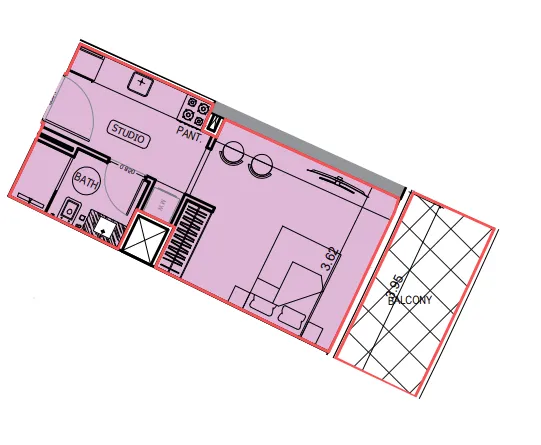 Binghatti Binghatti Hillviews floor plan