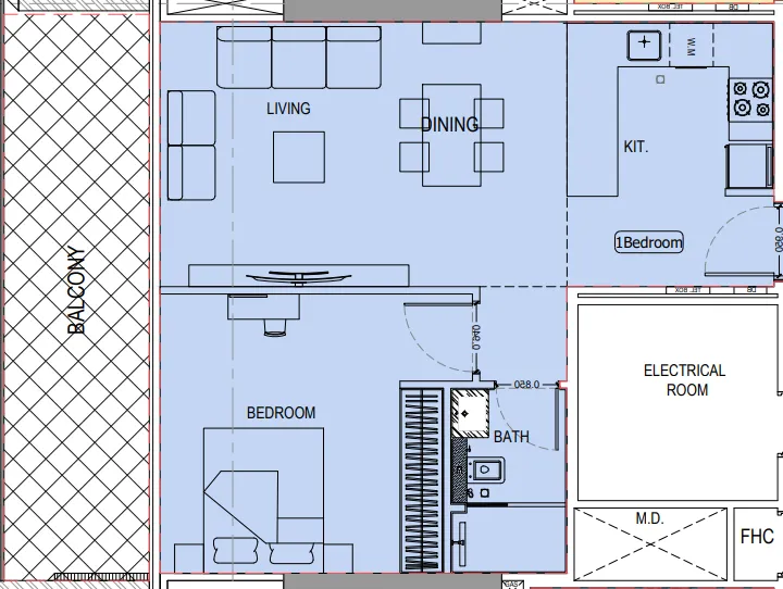 Binghatti Binghatti Ivory floor plan