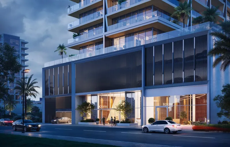 Exterior at Binghatti Ivory in Al Jaddaf Dubai