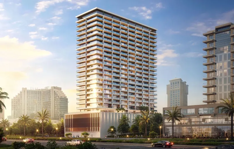 Exterior at Binghatti Ivory in Al Jaddaf Dubai