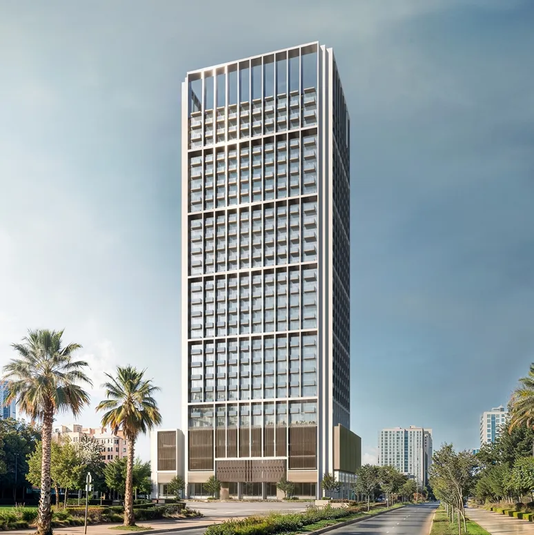 Exterior at Binghatti Luxuria in JVT (Jumeirah Village Triangle) Dubai