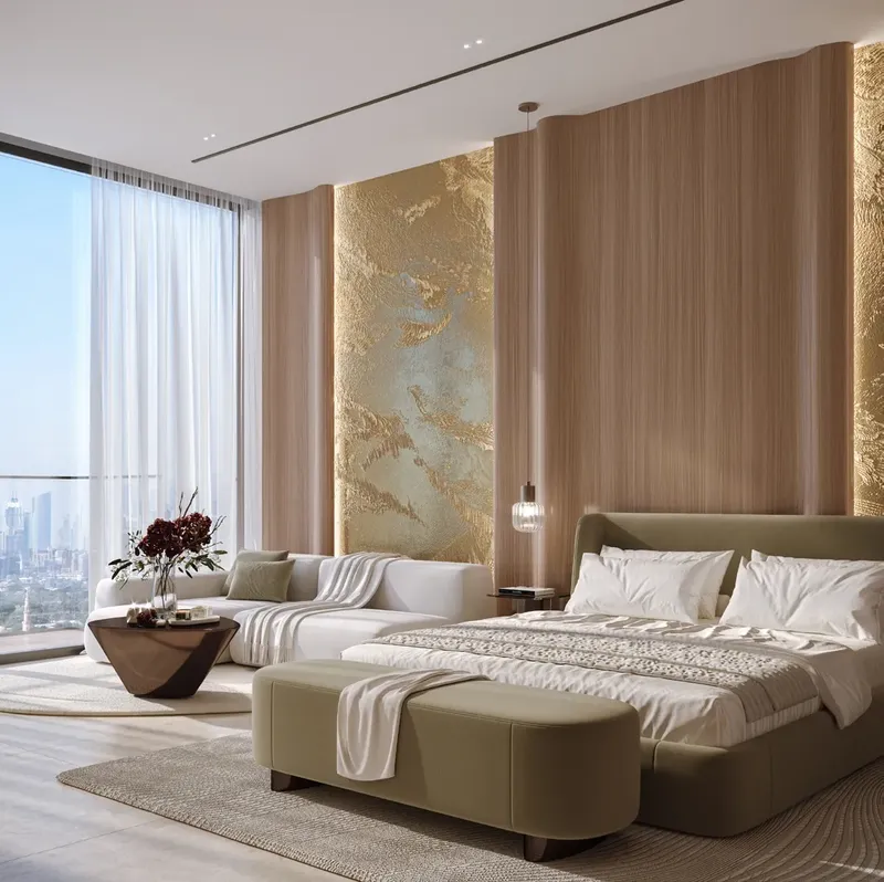 Interior at Binghatti Luxuria in JVT (Jumeirah Village Triangle) Dubai