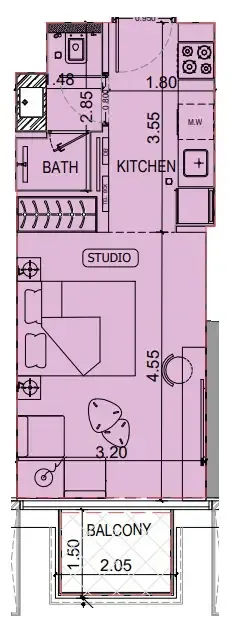 Binghatti Binghatti Luxuria floor plan