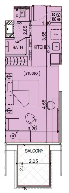 Binghatti Binghatti Luxuria floor plan
