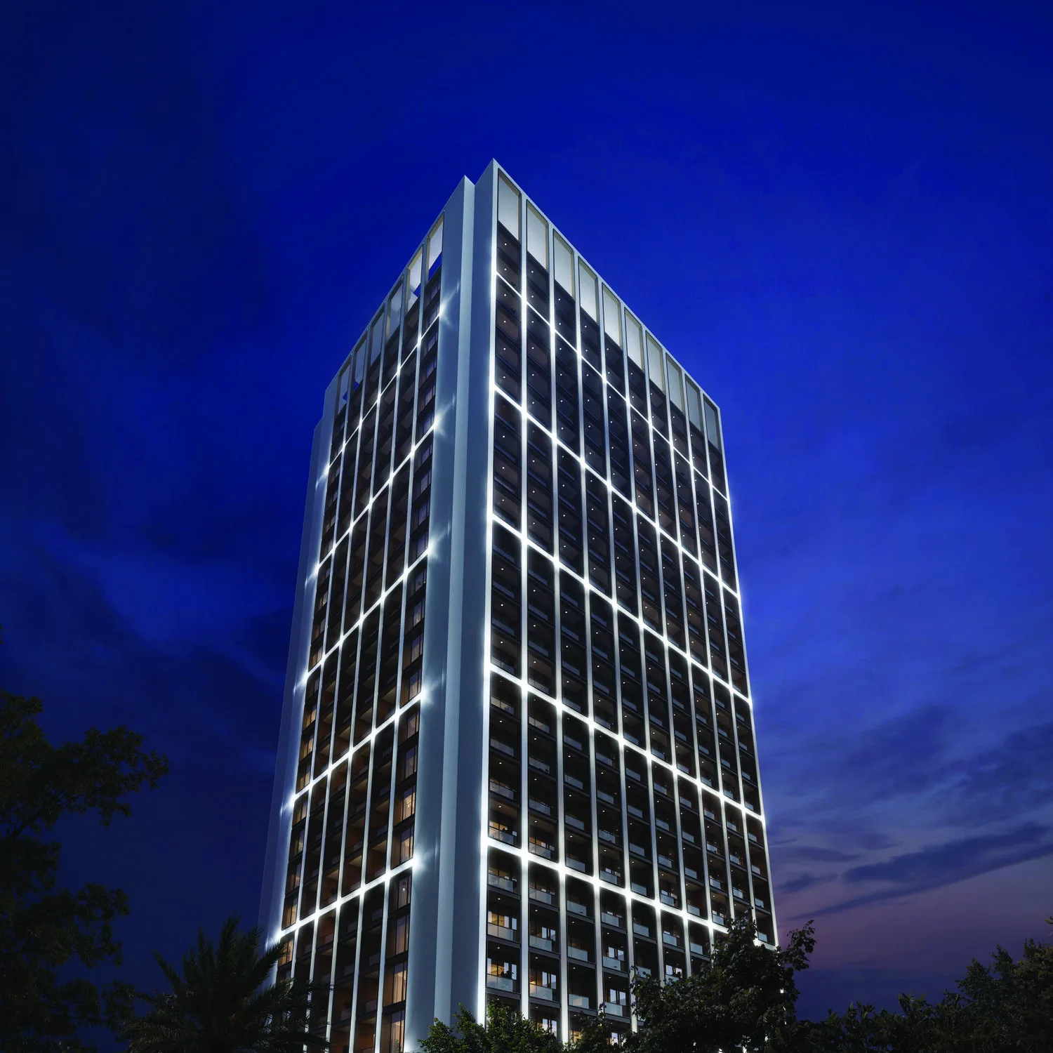Exterior at Binghatti Moonlight in Al Jaddaf Waterfront Dubai