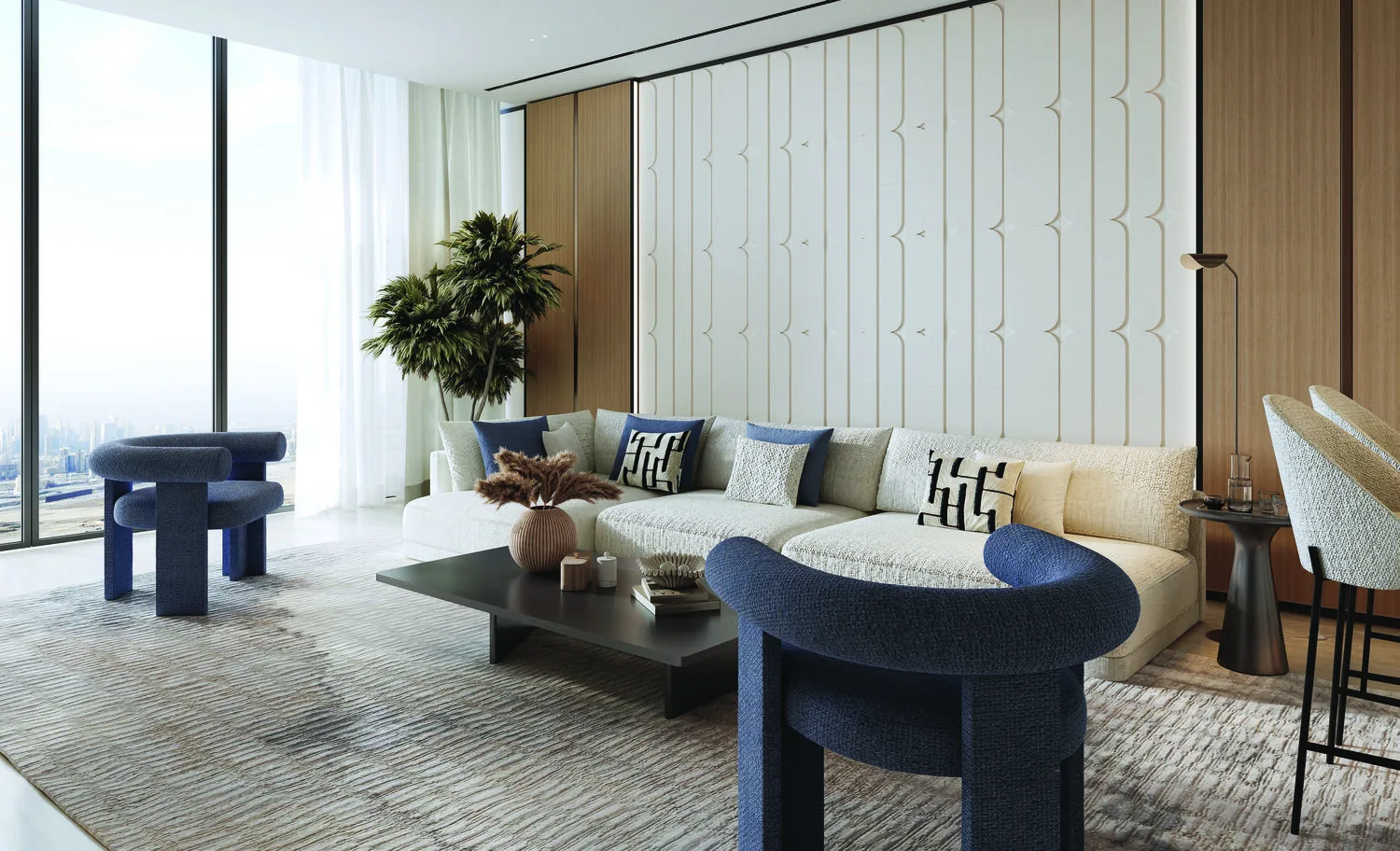 Interior at Binghatti Moonlight in Al Jaddaf Waterfront Dubai