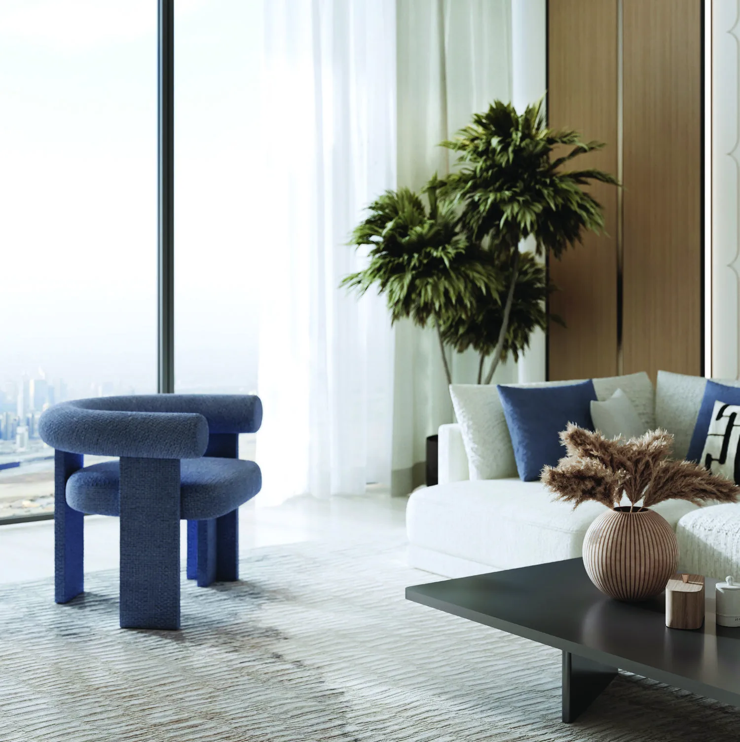 Interior at Binghatti Moonlight in Al Jaddaf Waterfront Dubai