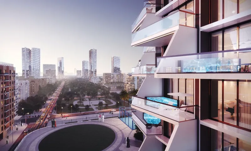Exterior at Binghatti Phantom in JVC (Jumeirah Village Circle) Dubai