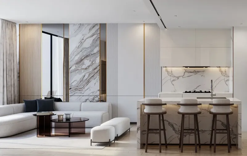 Interior at Binghatti Phantom in JVC (Jumeirah Village Circle) Dubai