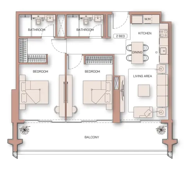 Binghatti Binghatti Pinnacle floor plan
